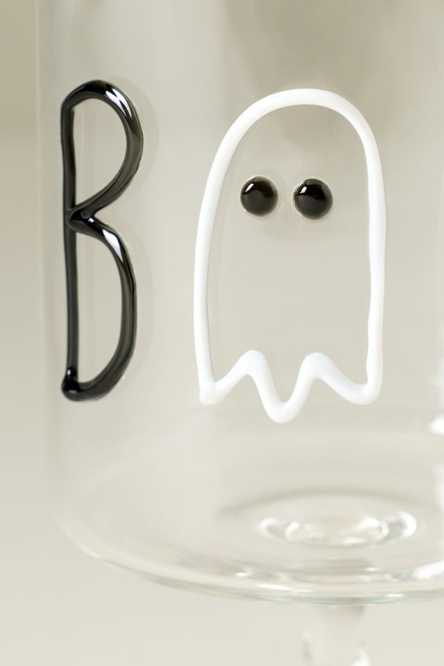 Word Play Halloween Wine Glass #3