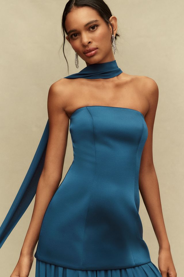 chinese dress ladies Natalie Pleated Maxi Dress – fab'rik main image 0