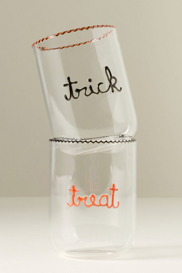 Love Notes Halloween Trick & Treat Juice Glasses, Set of 2 #3