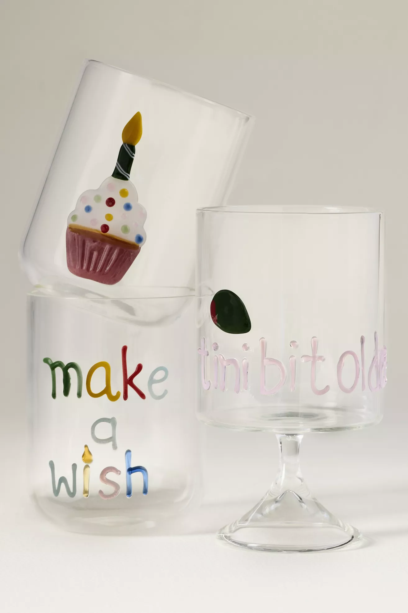 Love Notes Cupcake Icon Juice Glass - thumbnail 3