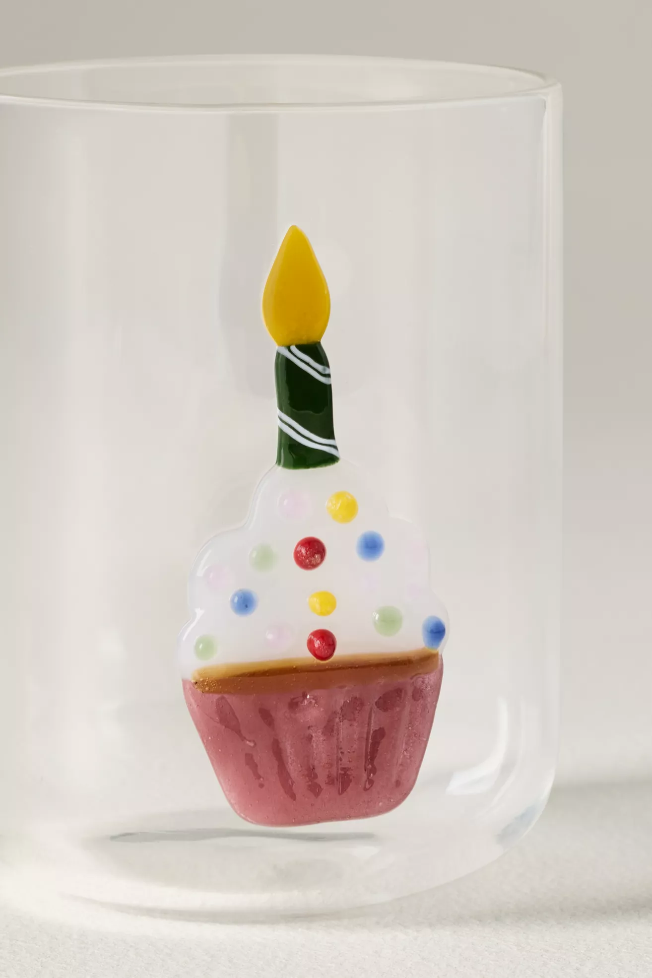 Love Notes Cupcake Icon Juice Glass - thumbnail 4