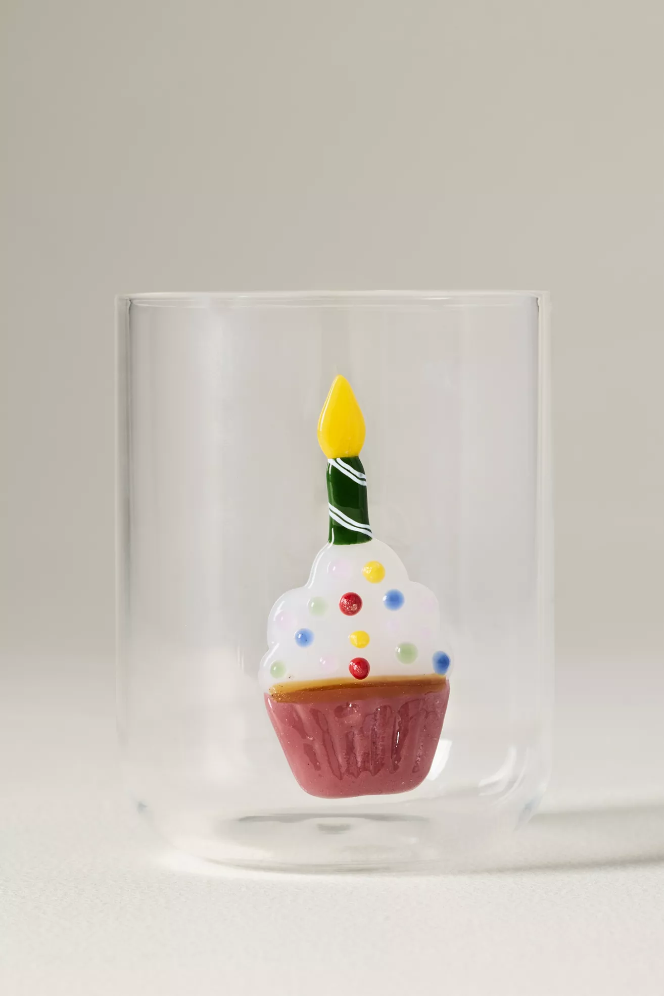 Love Notes Cupcake Icon Juice Glass - thumbnail 2
