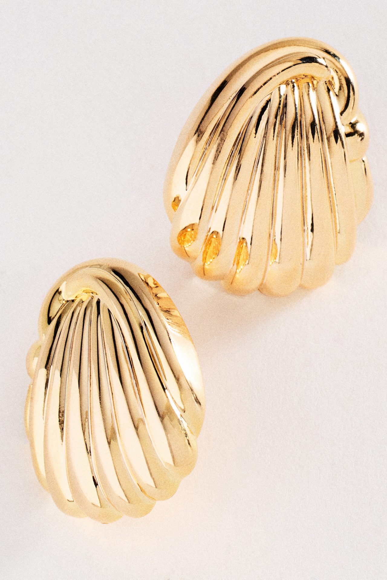 Dome Sculptural Post Earrings