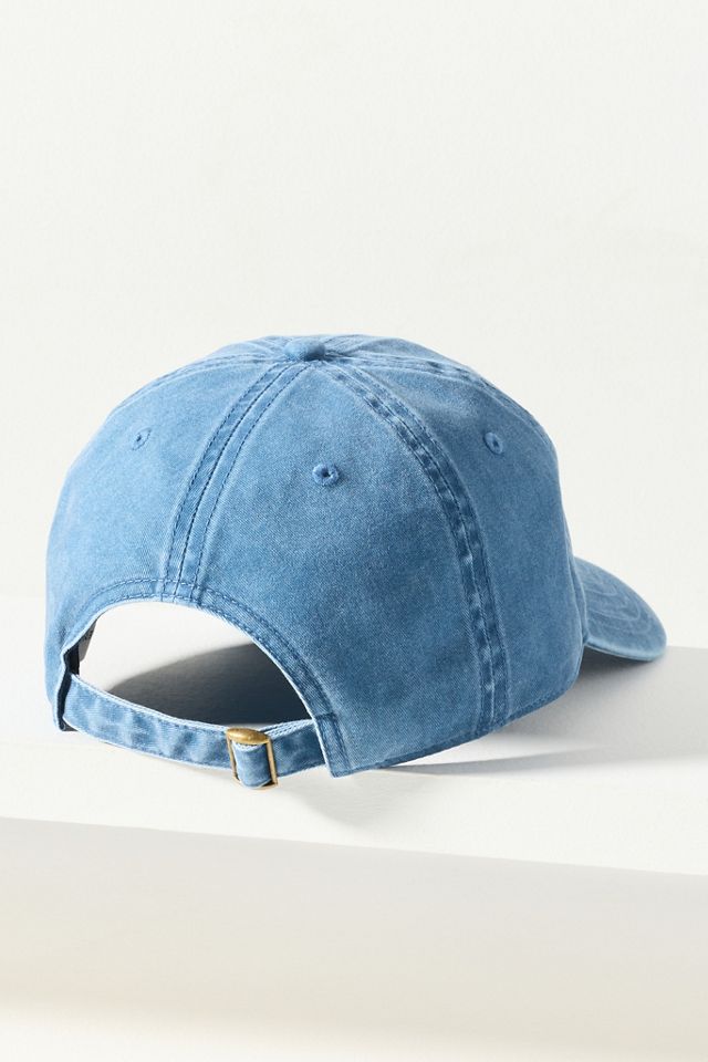 Kerri Rosenthal Denim Heart Baseball Cap #1
