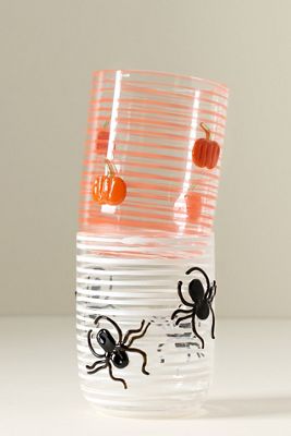 Halloween Swirl Juice Glass
