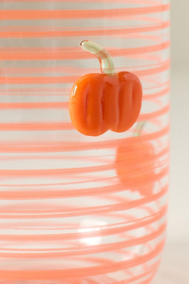 Halloween Swirl Juice Glass #2