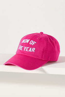 NEW FAVORITE DAUGHTER women\'s mom of the year baseball hat in light pink/navy THE MOM OF THE YEAR BASEBALL HAT | Favorite Daughter main image 2
