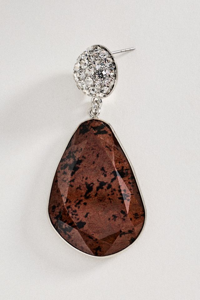 Stone Drop Earrings #1