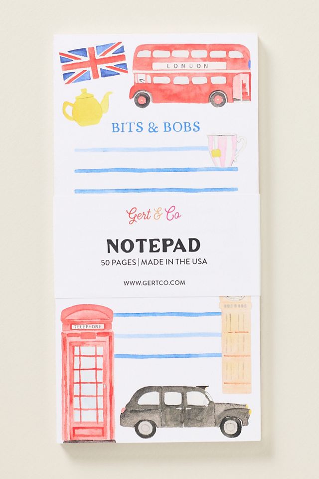 Gert & Co Travel Notepad #1