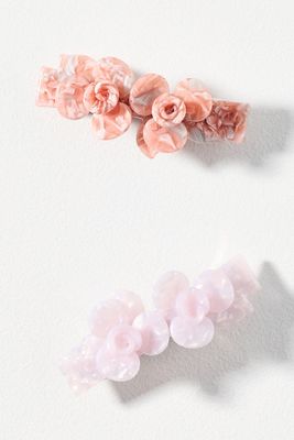 Lele Sadoughi Embellished Velvet Bow Barrette | Anthropologie display picture 2