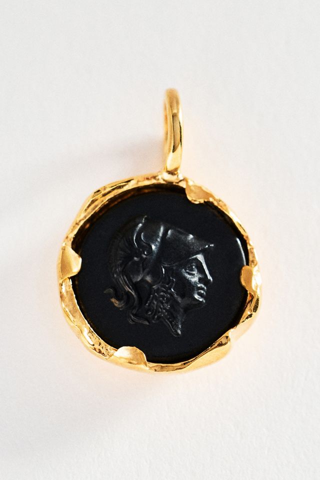 Hermina Athens Cameo Onyx Charm | Anthropologie