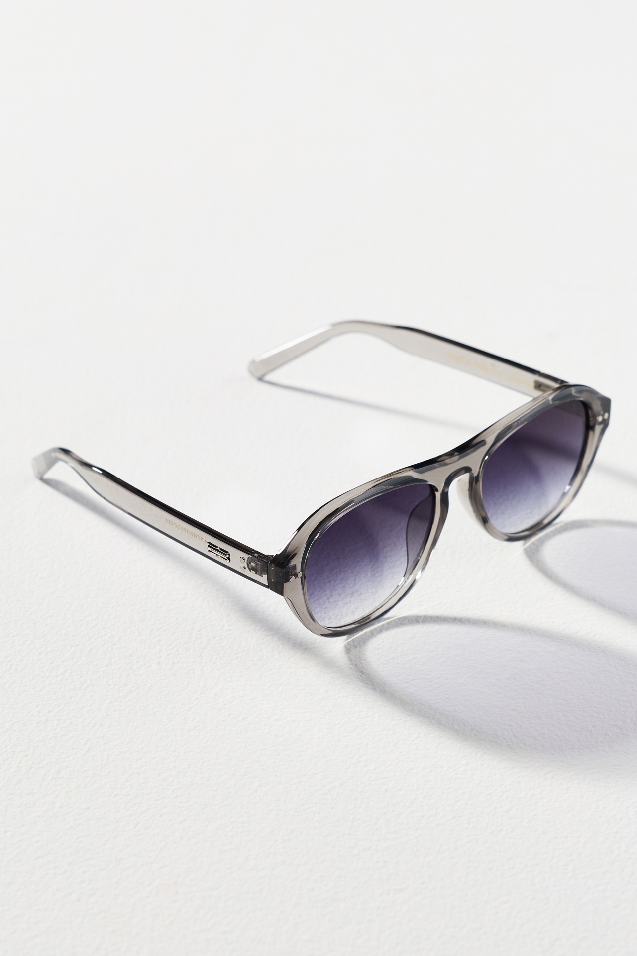 Anglo Translucent Aviator Sunglasses