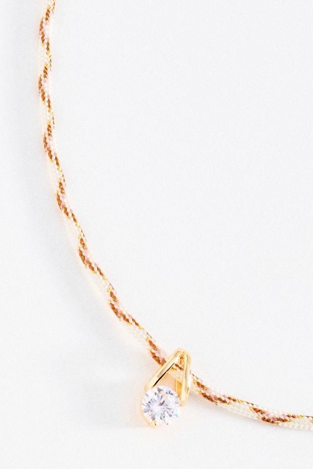 Color Cord Necklace #2
