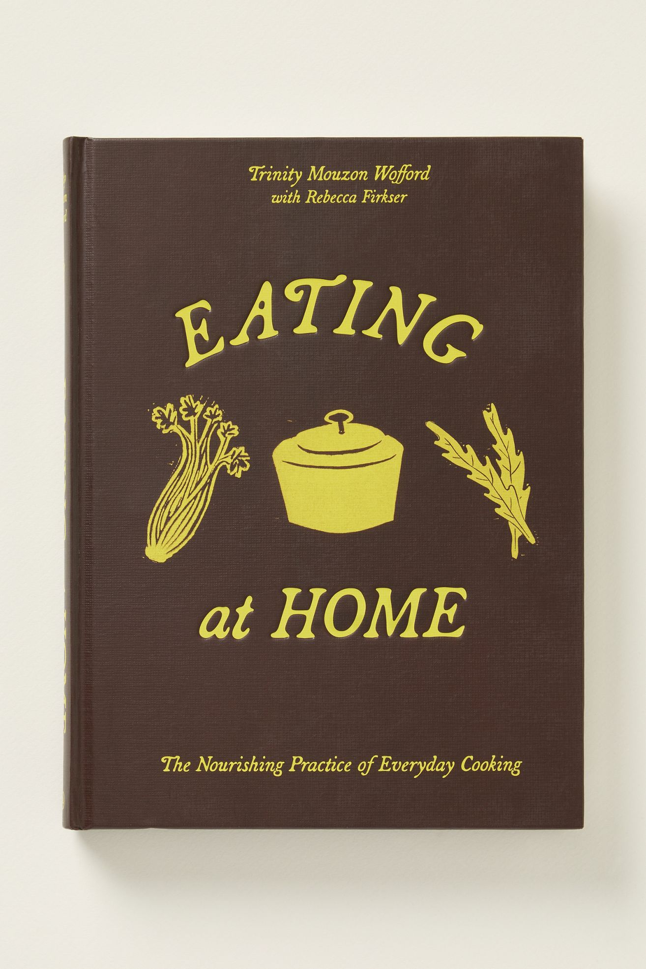 Eating At Home Hardcover Cookbook - Brown, One Size
