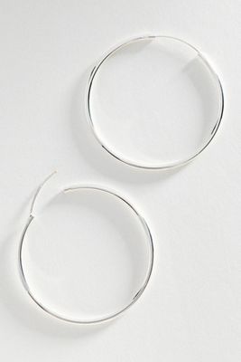Delicate Grand Hoop Earrings
