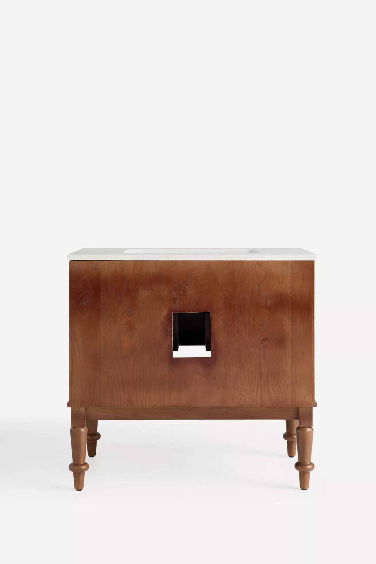 Freya Marble-Top Single Bathroom Vanity - thumbnail 6