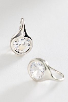 Crystal Fishhook Earrings