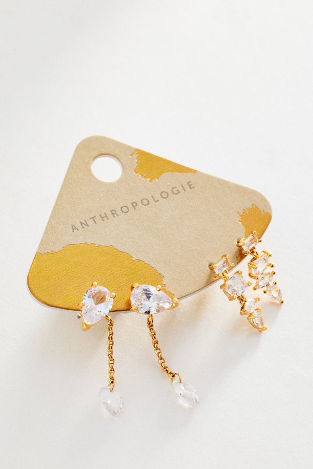 Petite Crystal Earrings, Set of 2 #1