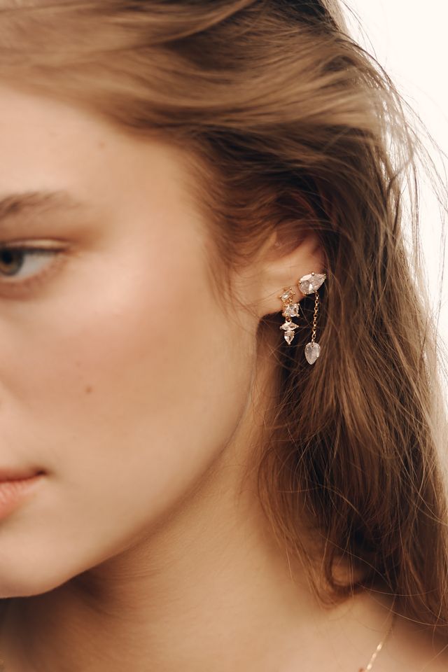 Petite Crystal Earrings, Set of 2 #3