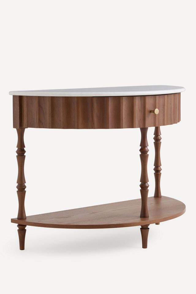 Thorne Marble Top Console Table #1