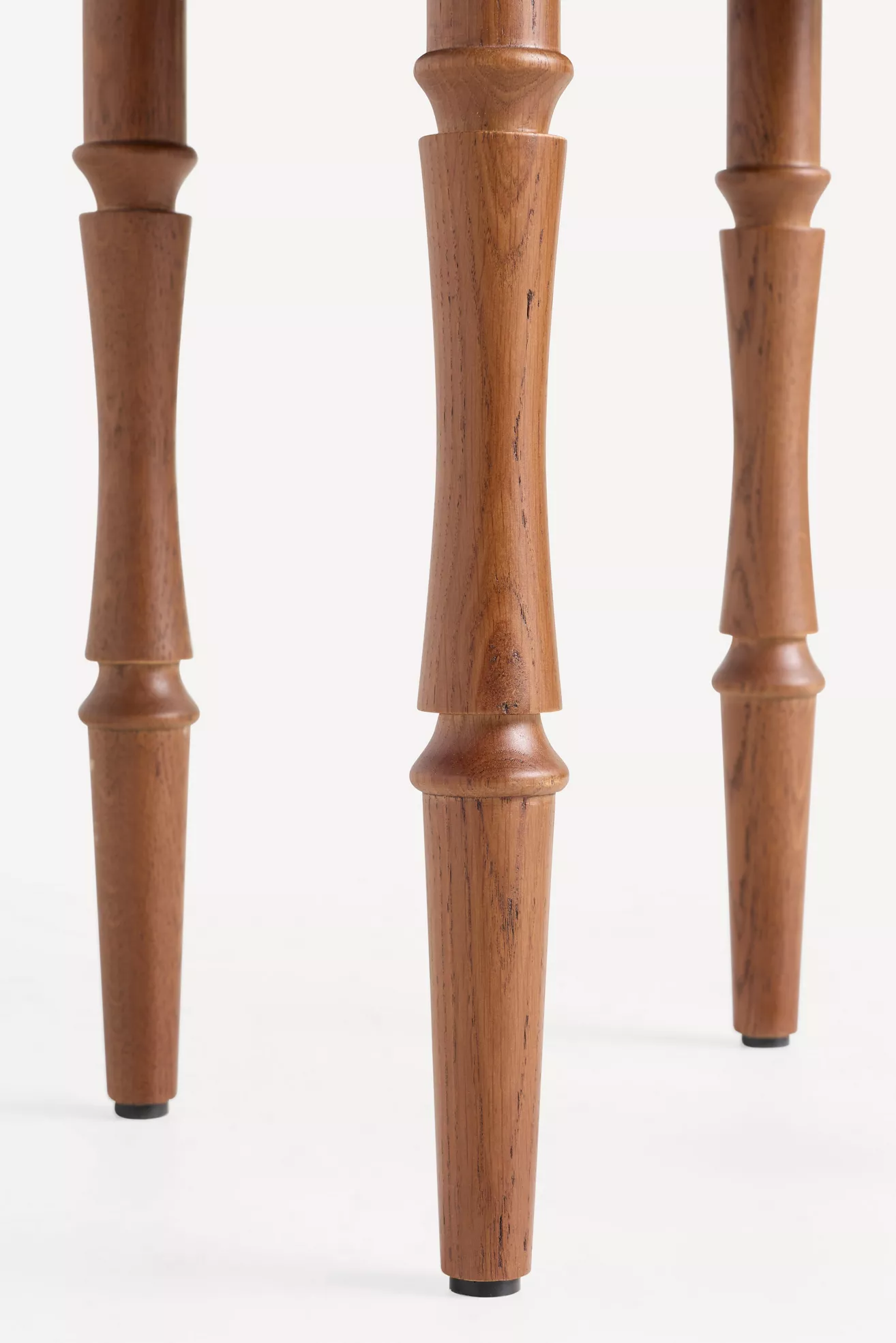 Thorne Marble Top Wood Side Table - thumbnail 5