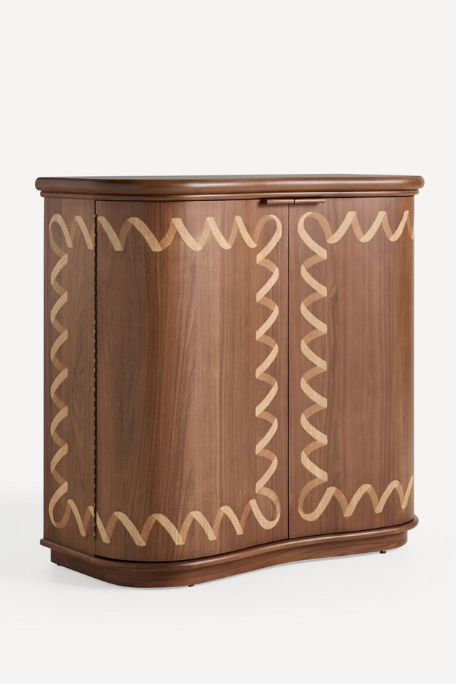 Grove Wood Bar Cabinet #2