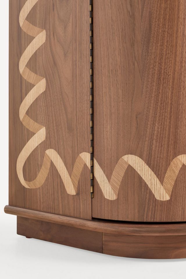Grove Wood Bar Cabinet #4