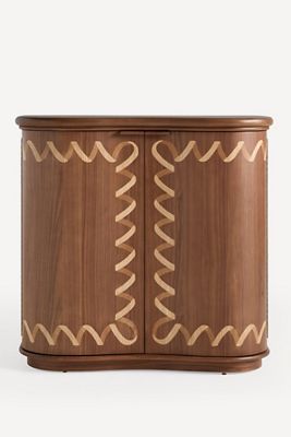 Grove Wood Bar Cabinet