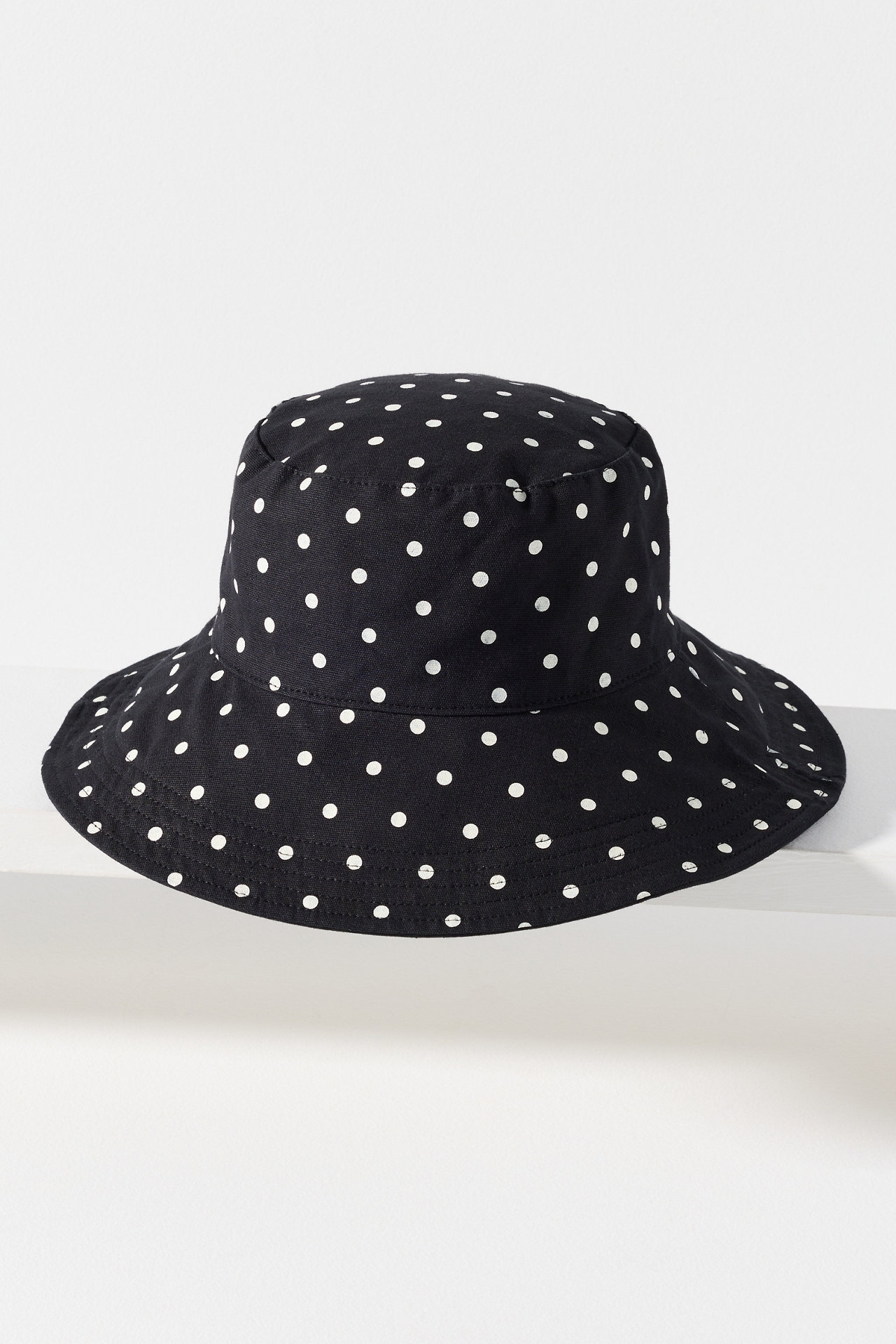 By Anthropologie Polka Dot Bucket Hat