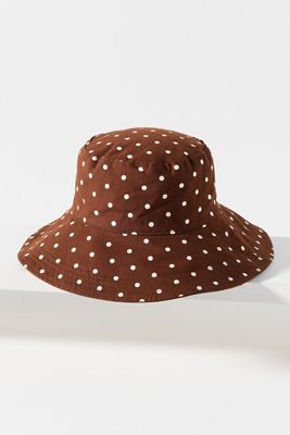 NWT Anthropologie Faux Brown Bucket Hat Anthropologie Faux Shearling Black Bucket Hat | Mercari main image 4