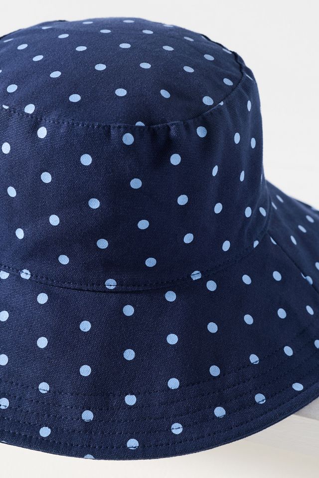 NWT Anthropologie Crochet Polk-A-Dot Bucket Hat display picture 1