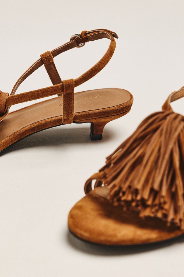 Intentionally Blank Chaperone Fringe Strappy Sandals #2