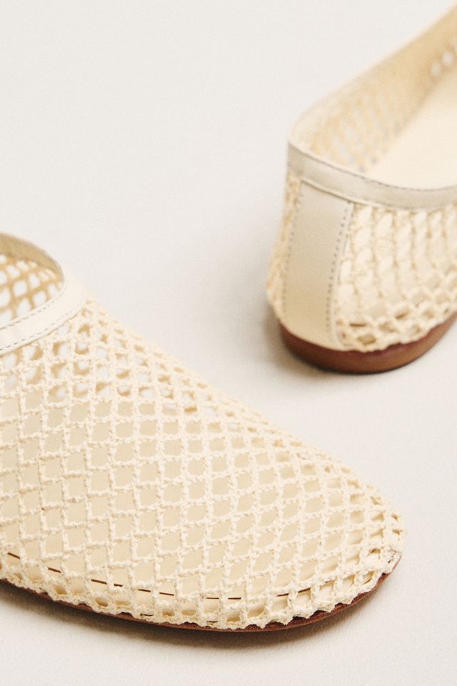 Reformation Britt Netted Ballet Flats #3