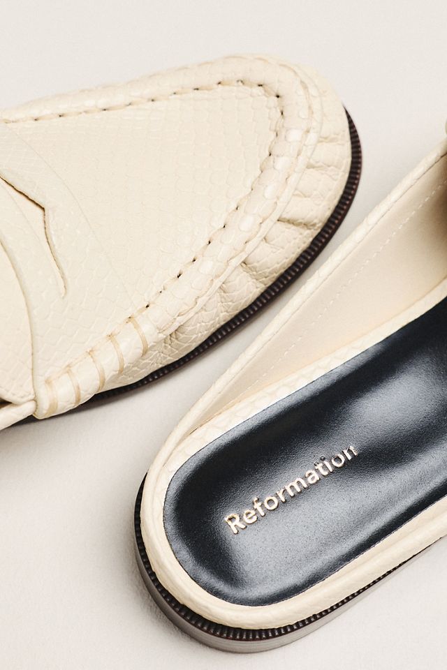 Reformation Francine Ruched Loafers #2