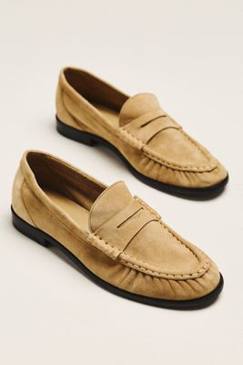 Reformation Francine Ruched Loafers