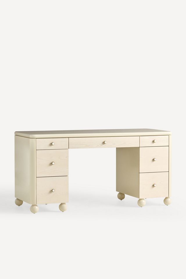 Tasha Lacquer Executive Desk #2