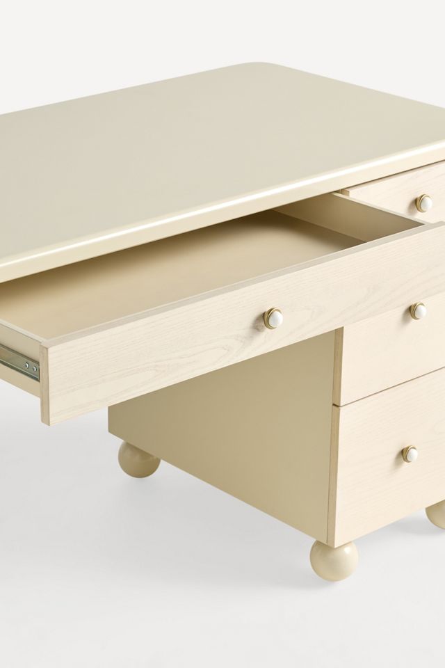 Tasha Lacquer Executive Desk #3