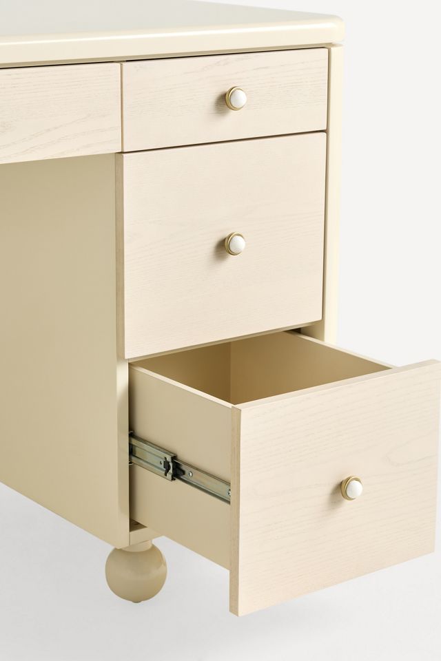 Tasha Lacquer Executive Desk #4