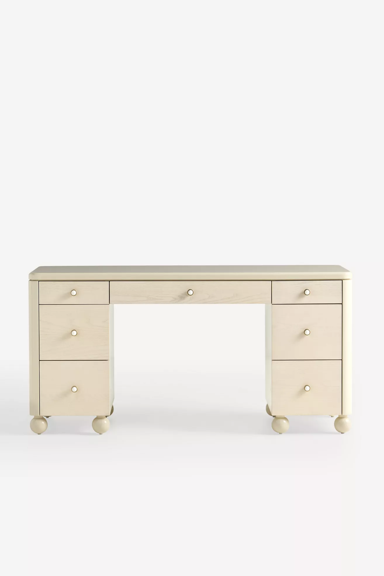 Tasha Lacquer Executive Desk - thumbnail 2
