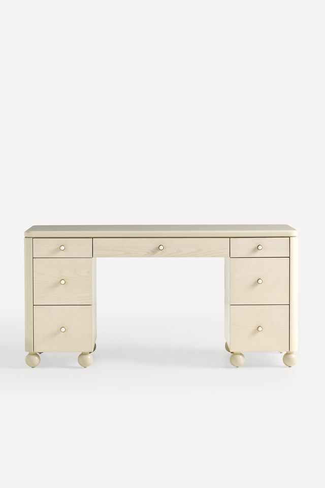 Tasha Lacquer Executive Desk #1