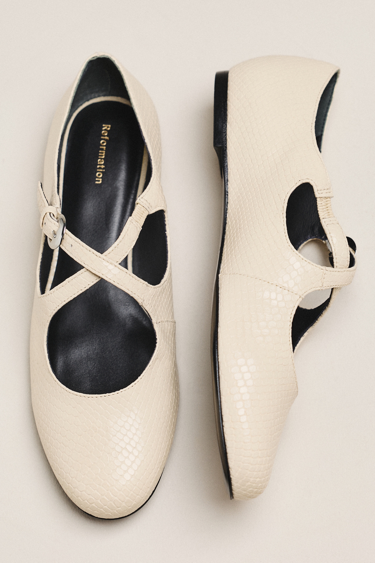 Reformation Salome Ballet Flats