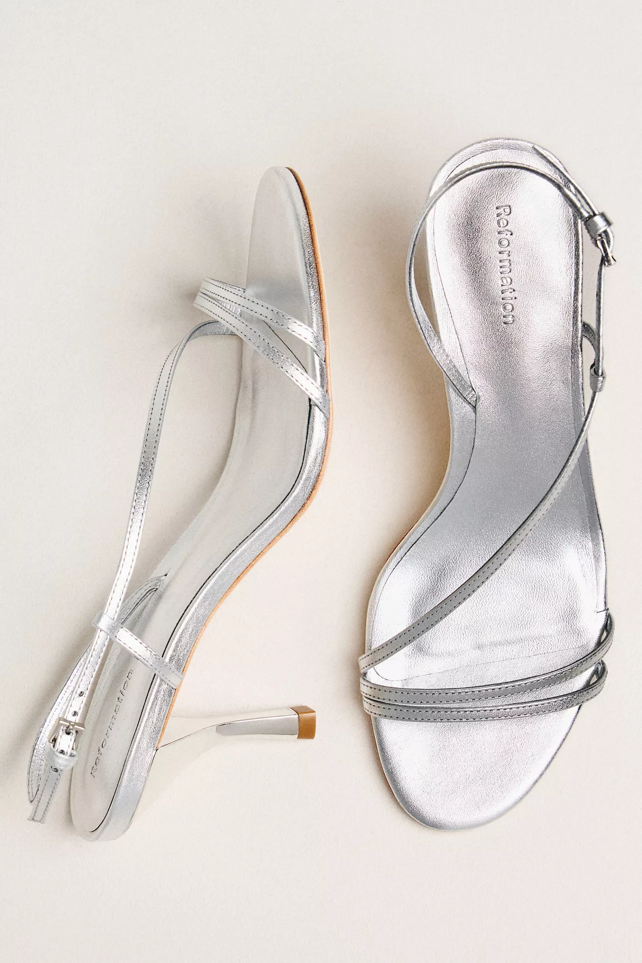 Reformation Petunia Strappy Heeled Sandals