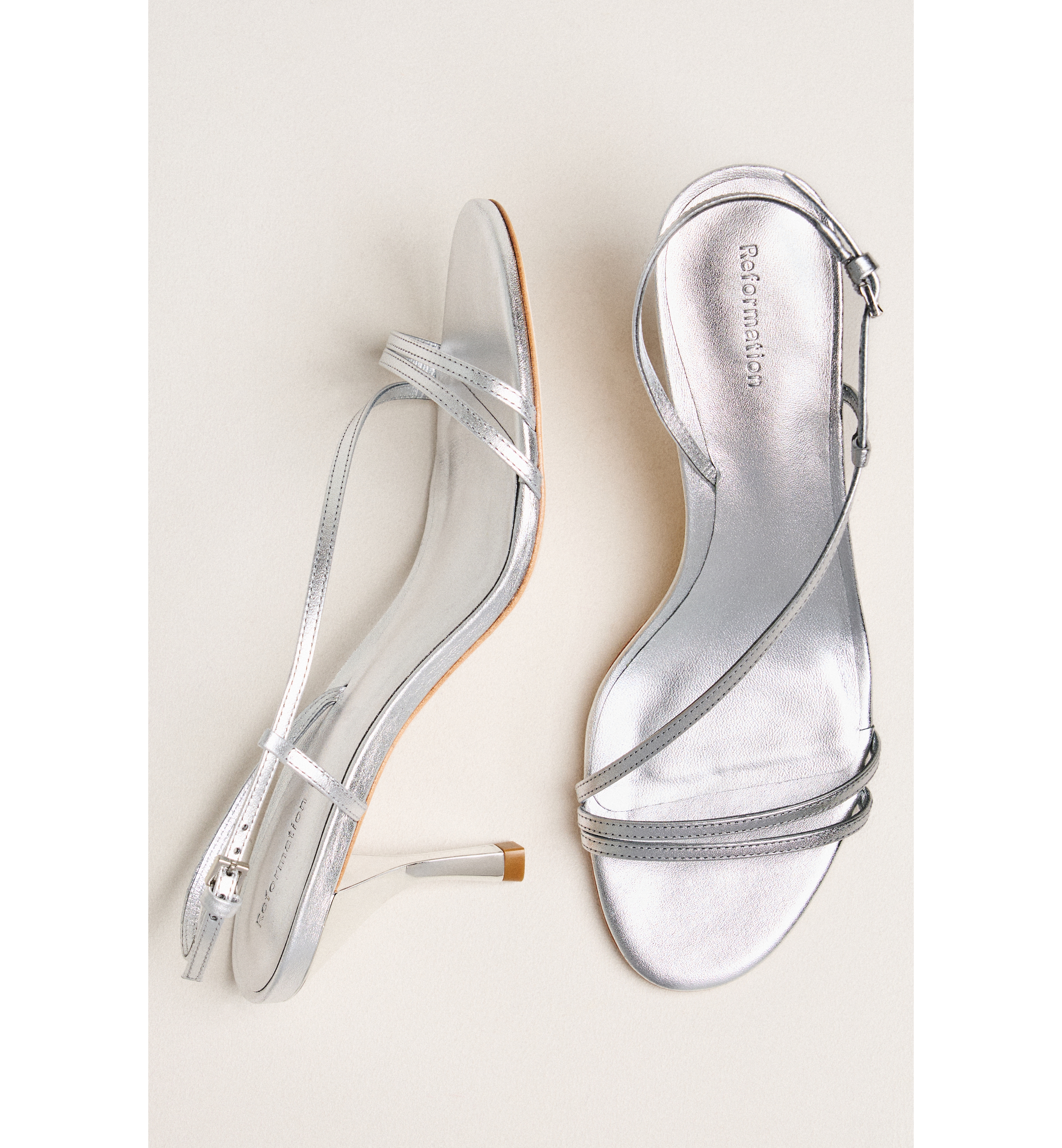Reformation Petunia Strappy Heeled Sandals