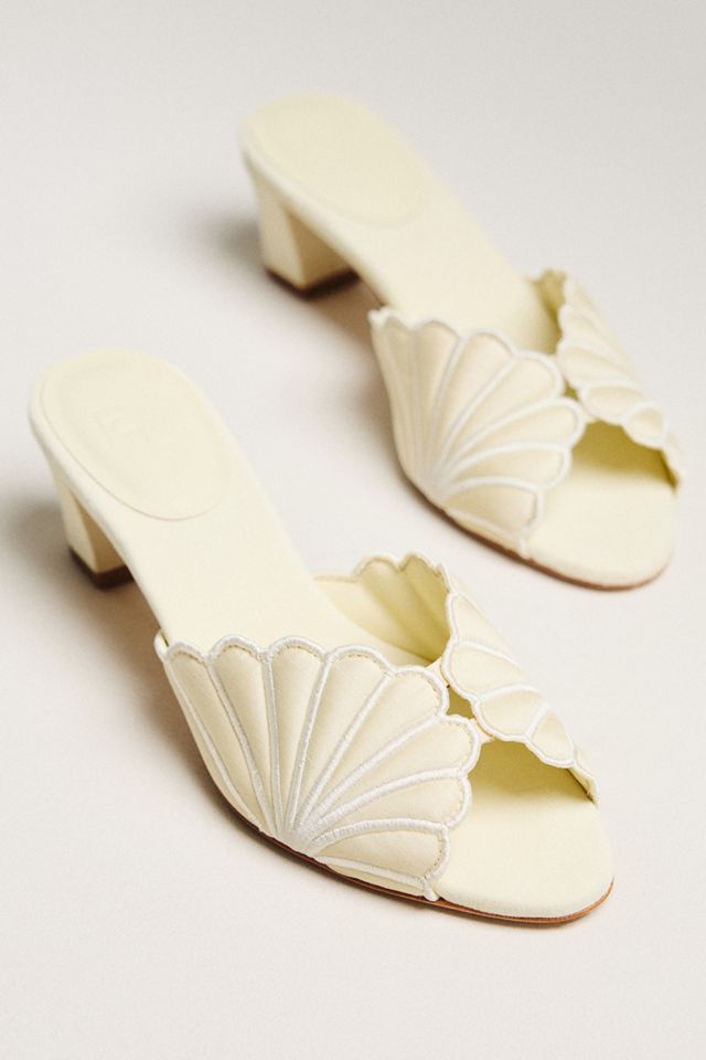 Reformation Waldena Kitten Heel Mules #1