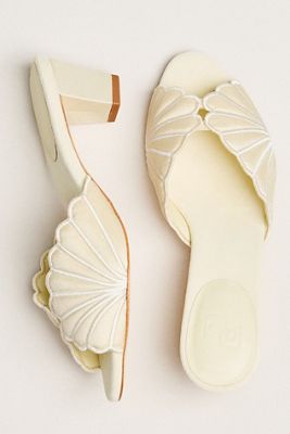 Reformation Waldena Kitten Heel Mules