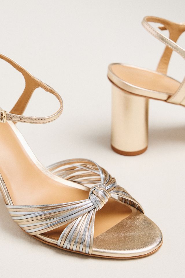 Reformation Cylinder Ankle Strap Heeled Sandals #2