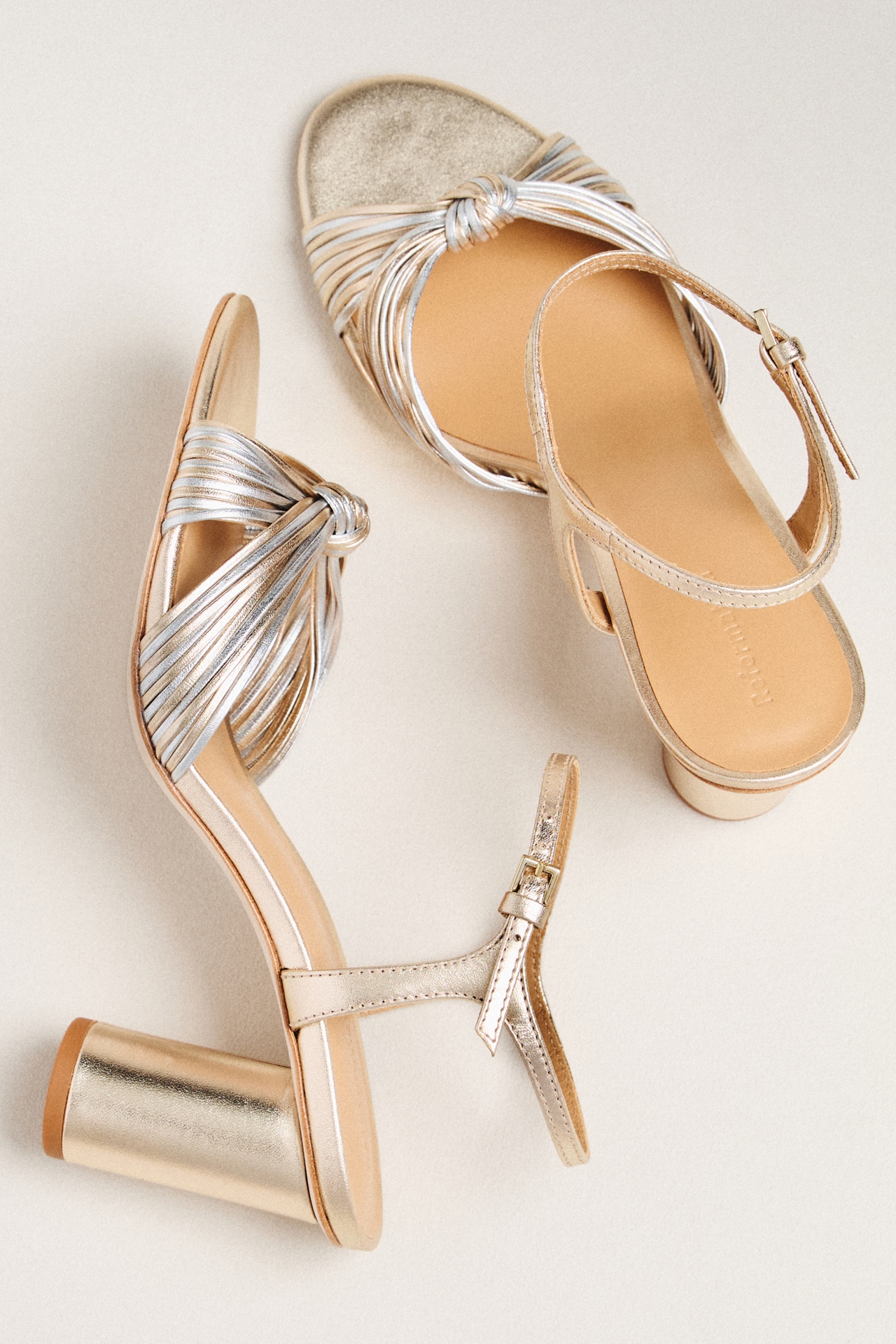 Reformation Cylinder Ankle Strap Heeled Sandals