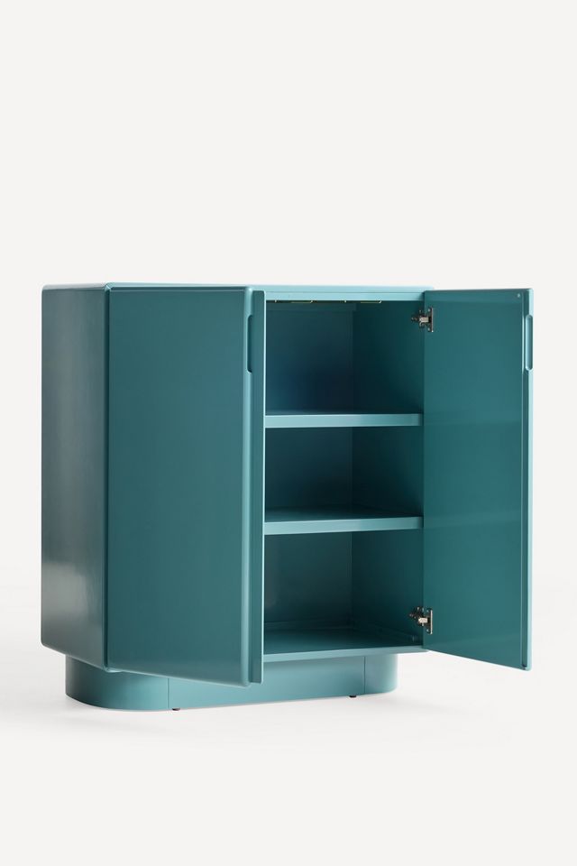 Wright Lacquer Bar Cabinet #2