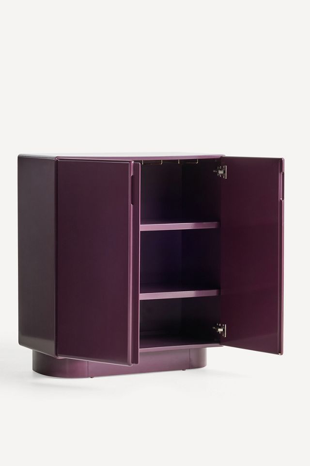 Wright Lacquer Bar Cabinet #2