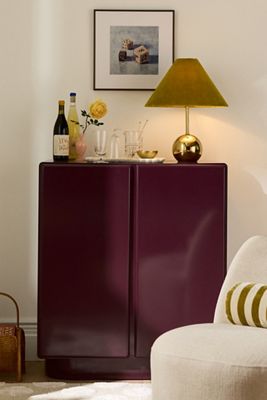 Wright Lacquer Bar Cabinet